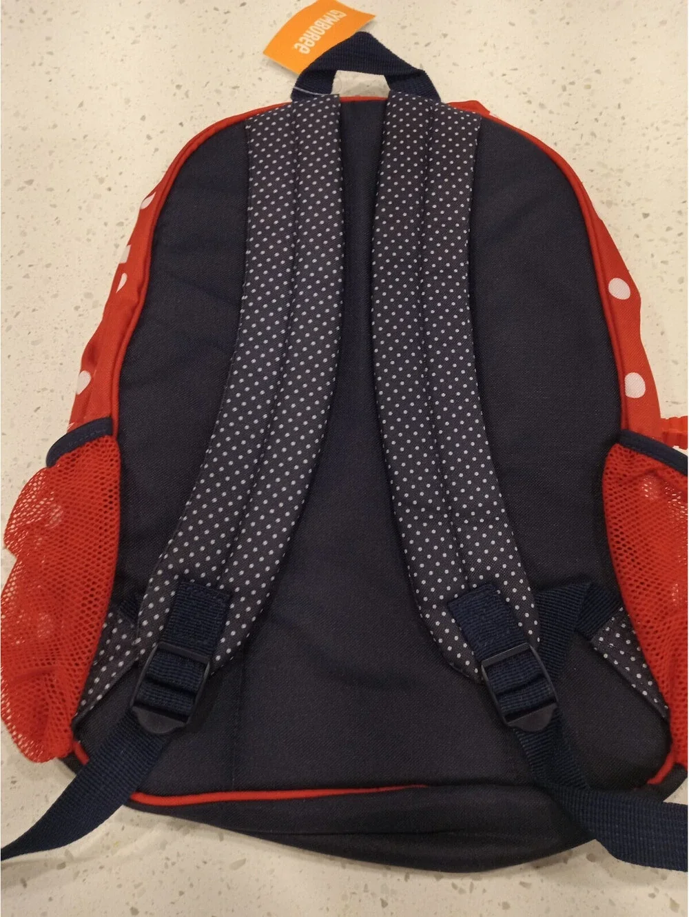 Gymboree Cherry Polka Dot Backpack Girls Red White Kids School